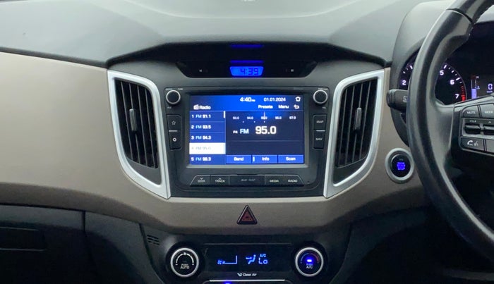 2018 Hyundai Creta SX AT 1.6 PETROL, Petrol, Automatic, 27,181 km, Air Conditioner