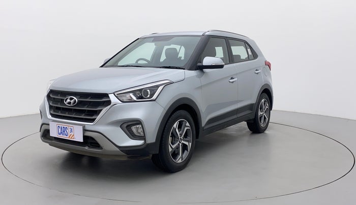 2018 Hyundai Creta SX AT 1.6 PETROL, Petrol, Automatic, 27,181 km, Left Front Diagonal