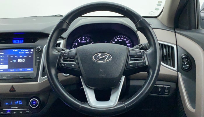 2018 Hyundai Creta SX AT 1.6 PETROL, Petrol, Automatic, 27,181 km, Steering Wheel Close Up