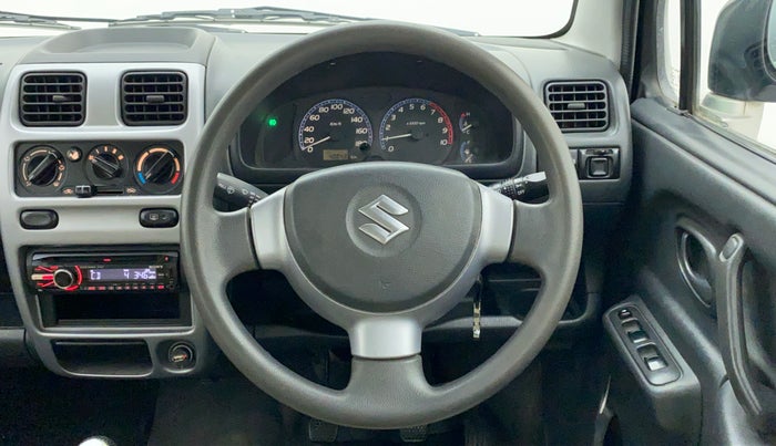 2010 Maruti Wagon R VXI MINOR, Petrol, Manual, 40,043 km, Steering Wheel Close Up