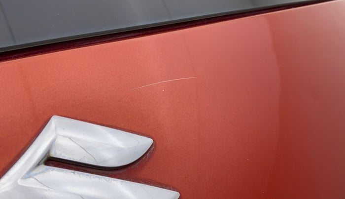 2014 Maruti Celerio VXI AMT, Petrol, Automatic, 28,164 km, Dicky (Boot door) - Minor scratches