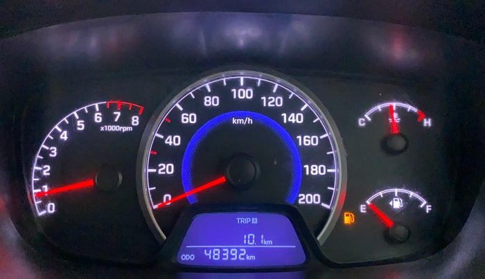 2016 Hyundai Grand i10 MAGNA 1.2 KAPPA VTVT, Petrol, Manual, 48,507 km, Odometer Image