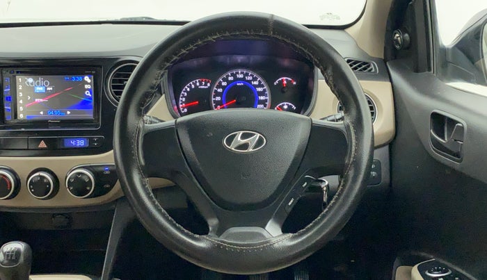 2016 Hyundai Grand i10 MAGNA 1.2 KAPPA VTVT, Petrol, Manual, 48,507 km, Steering Wheel Close Up