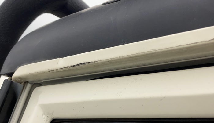 2015 Mahindra Thar CRDE 4X4 AC, Diesel, Manual, 72,165 km, Left A pillar - Minor scratches