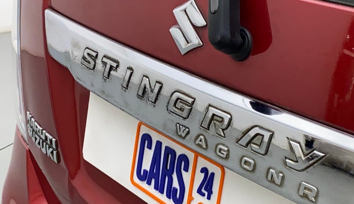 2013 Maruti Wagon R Stingray VXI, Petrol, Manual, 62,201 km, Rear monogram/logo - Slight discoloration