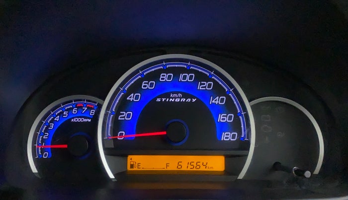 2013 Maruti Wagon R Stingray VXI, Petrol, Manual, 62,393 km, Odometer Image