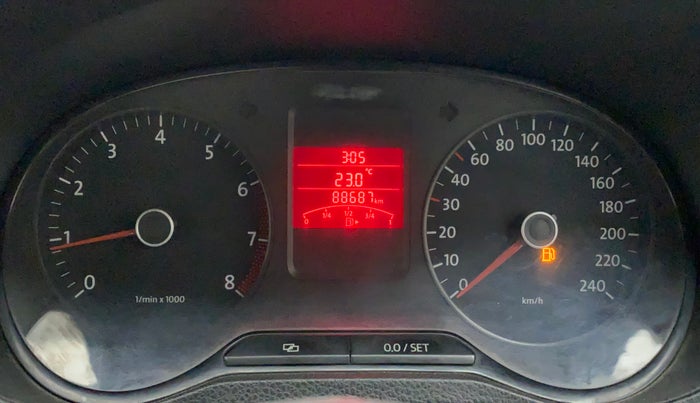 2010 Volkswagen Polo TRENDLINE 1.2L PETROL, Petrol, Manual, 88,686 km, Odometer Image