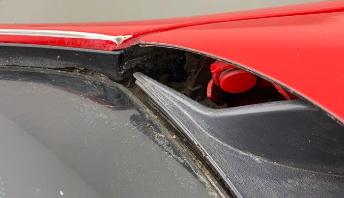 2010 Volkswagen Polo TRENDLINE 1.2L PETROL, Petrol, Manual, 88,686 km, Bonnet (hood) - Cowl vent panel has minor damage
