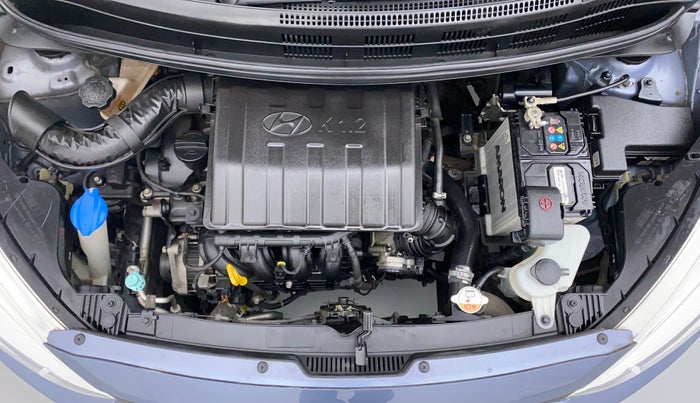2016 Hyundai Grand i10 SPORTZ 1.2 KAPPA VTVT, Petrol, Manual, 17,364 km, Engine Bonet View