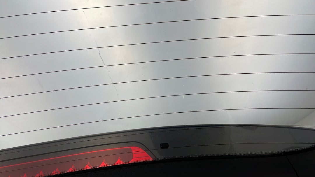 Windshield Rear Tinting scratched