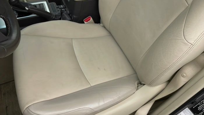 TOYOTA PRADO-Seat LHS Front Depressed/Pressure Mark