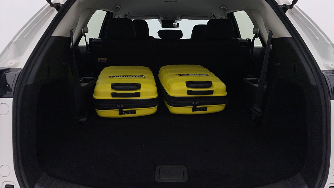 Boot Inside View with Luggage