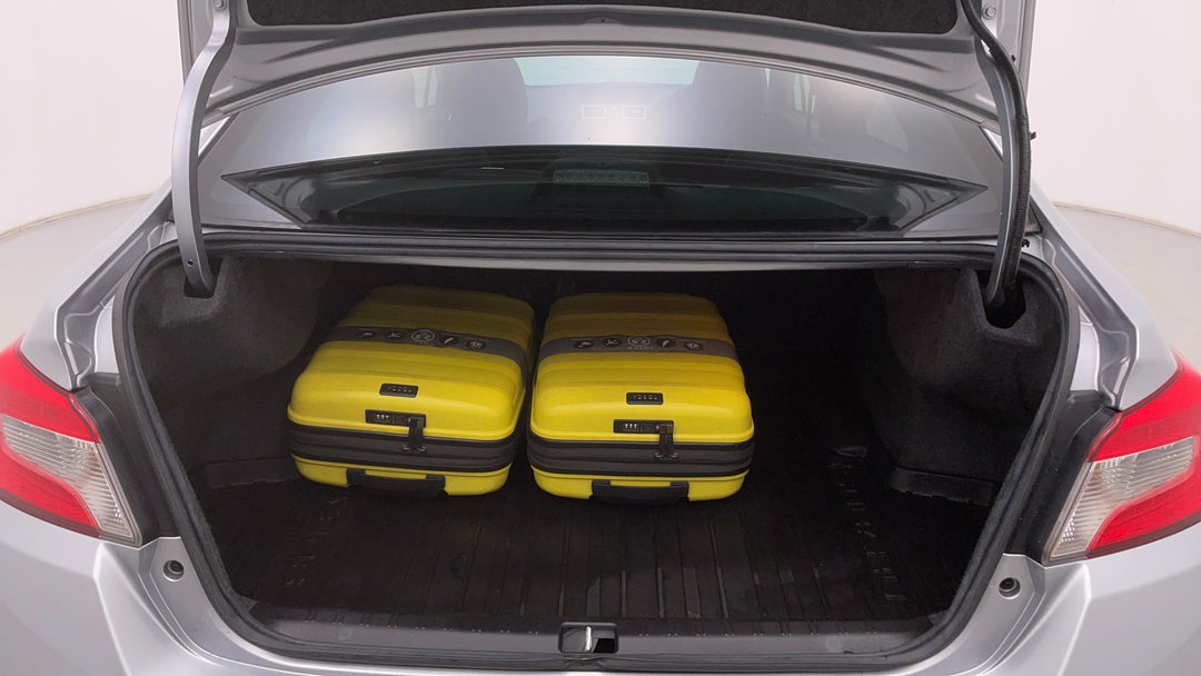 2017 Subaru WRX Premium (awd), Automatic, 72389 km, Boot Inside View with Luggage