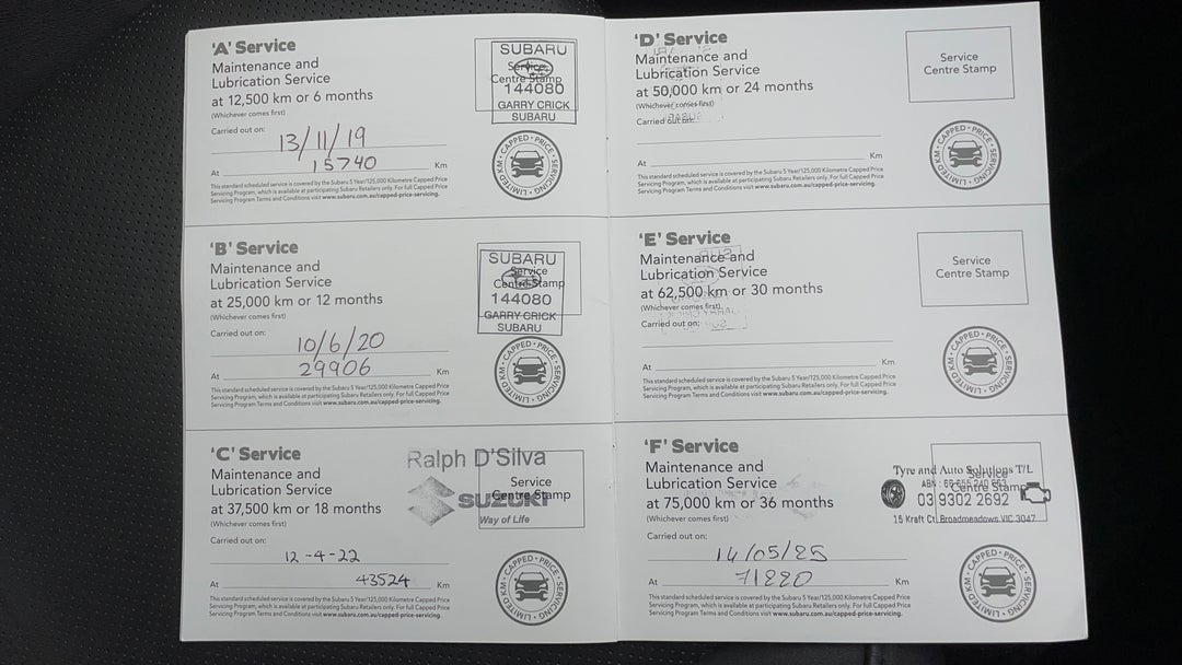 2017 Subaru WRX Premium (awd), Automatic, 72389 km, Service History