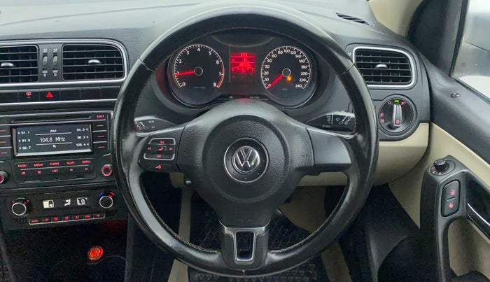 2013 Volkswagen Polo HIGHLINE1.2L PETROL, Petrol, Manual, 30,322 km, Steering Wheel Close Up