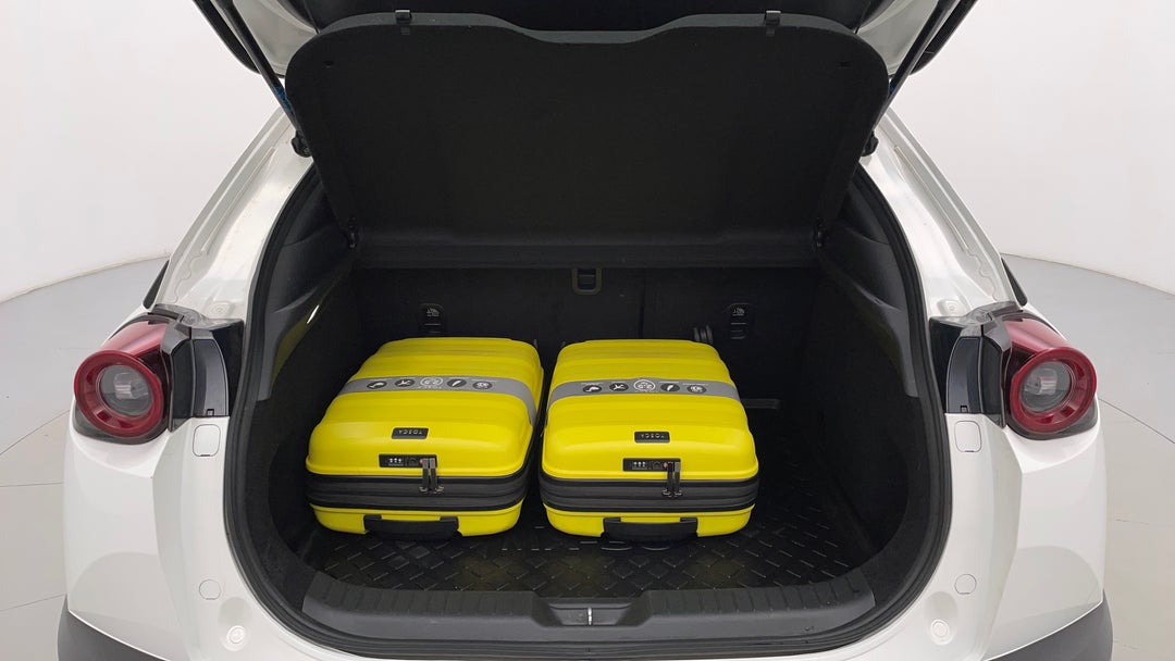 Boot Inside View with Luggage