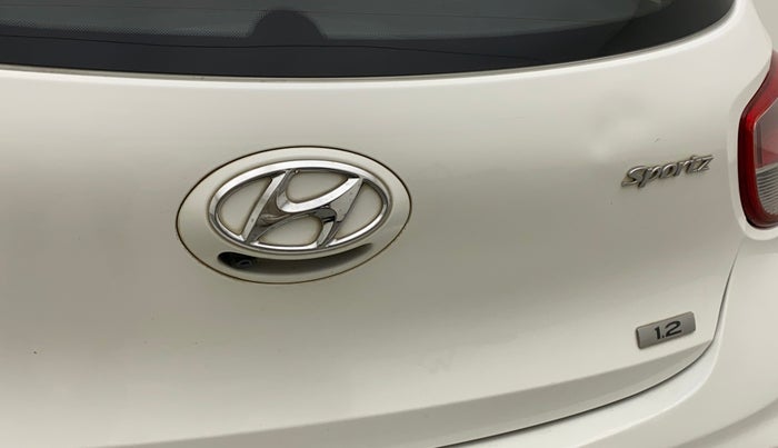 2018 Hyundai Grand i10 SPORTZ 1.2 KAPPA VTVT, Petrol, Manual, 56,471 km, Dicky (Boot door) - Slightly dented