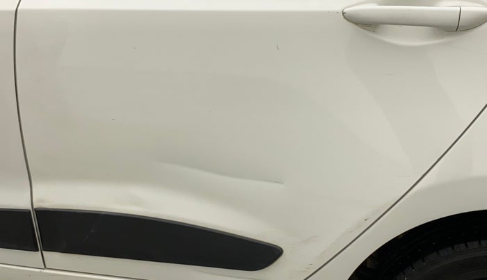 2018 Hyundai Grand i10 SPORTZ 1.2 KAPPA VTVT, Petrol, Manual, 56,471 km, Rear left door - Slightly dented