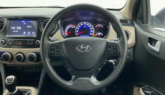 2018 Hyundai Grand i10 SPORTZ 1.2 KAPPA VTVT, Petrol, Manual, 56,471 km, Steering Wheel Close Up