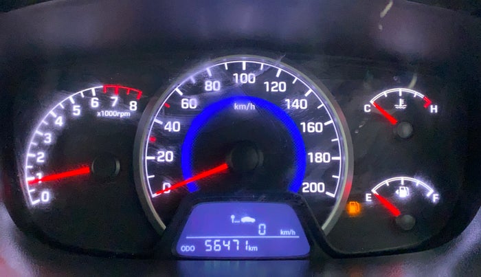 2018 Hyundai Grand i10 SPORTZ 1.2 KAPPA VTVT, Petrol, Manual, 56,471 km, Odometer Image