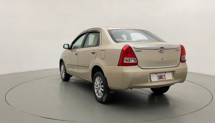 2011 Toyota Etios V, Petrol, Manual, 97,474 km, Left Back Diagonal