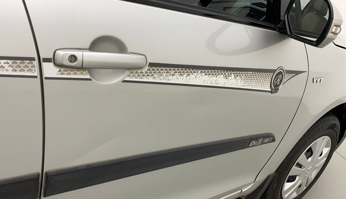2014 Maruti Swift Dzire VXI, Petrol, Manual, 59,904 km, Driver-side door - Graphic sticker