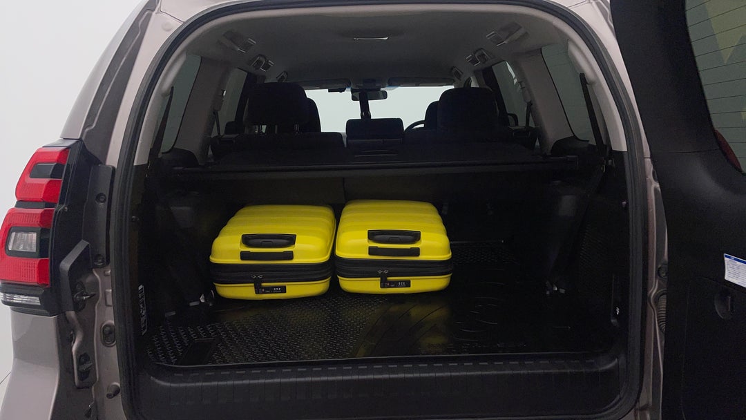 Boot Inside View with Luggage