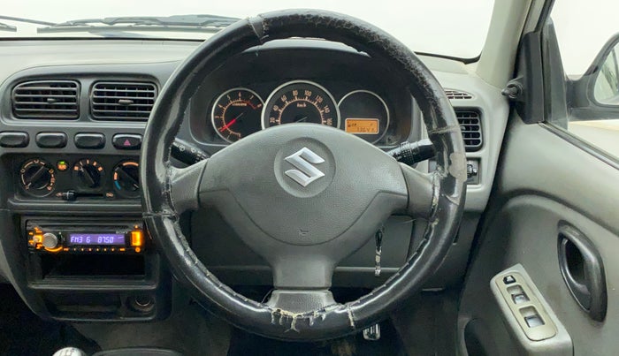 2011 Maruti Alto K10 VXI, Petrol, Manual, 73,641 km, Steering Wheel Close Up
