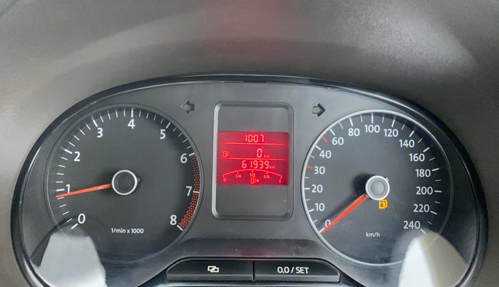 2014 Volkswagen Vento COMFORTLINE MT PETROL, Petrol, Manual, 63,400 km, Odometer Image