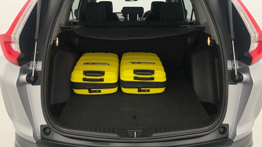 Boot Inside View with Luggage
