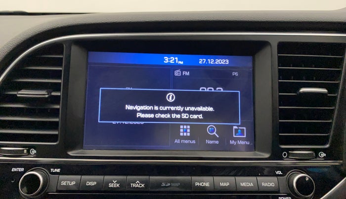 2019 Hyundai New Elantra 1.6 SX MT DIESEL, Diesel, Manual, 21,628 km, Infotainment system - GPS Card not working/missing