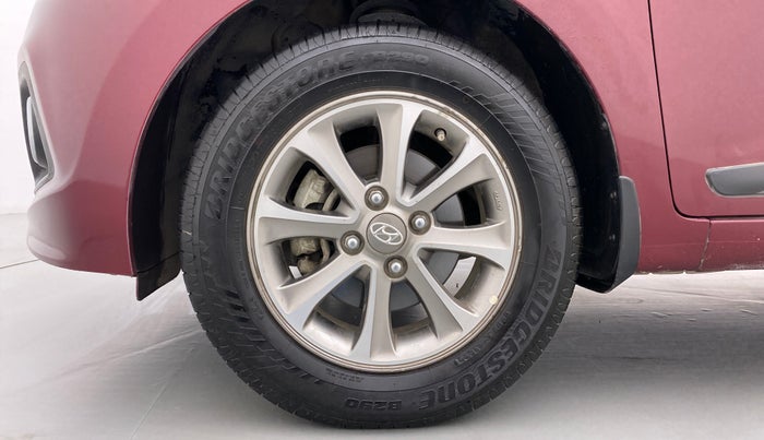 2015 Hyundai Grand i10 ASTA 1.2 KAPPA VTVT, Petrol, Manual, 55,660 km, Left Front Wheel