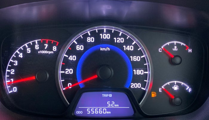 2015 Hyundai Grand i10 ASTA 1.2 KAPPA VTVT, Petrol, Manual, 55,660 km, Odometer Image