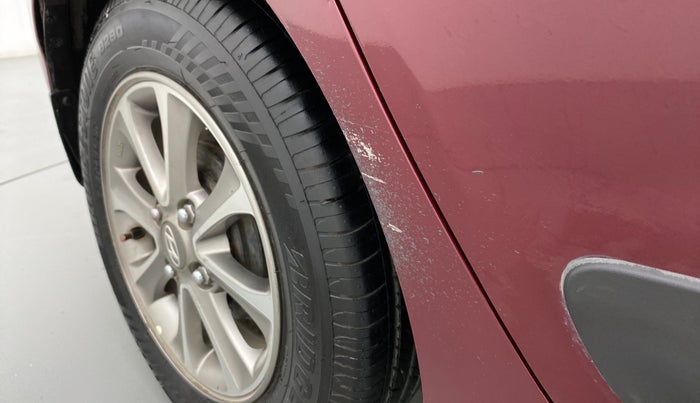 2015 Hyundai Grand i10 ASTA 1.2 KAPPA VTVT, Petrol, Manual, 55,660 km, Right quarter panel - Minor scratches