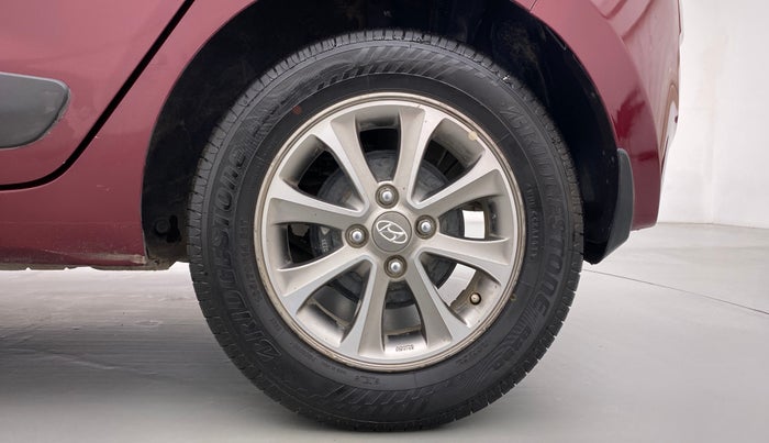 2015 Hyundai Grand i10 ASTA 1.2 KAPPA VTVT, Petrol, Manual, 55,660 km, Left Rear Wheel
