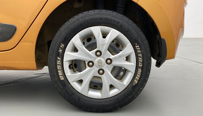 2014 Hyundai Grand i10 SPORTZ 1.2 KAPPA VTVT, Petrol, Manual, 75,370 km, Left Rear Wheel