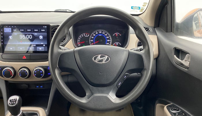 2014 Hyundai Grand i10 SPORTZ 1.2 KAPPA VTVT, Petrol, Manual, 75,370 km, Steering Wheel Close Up