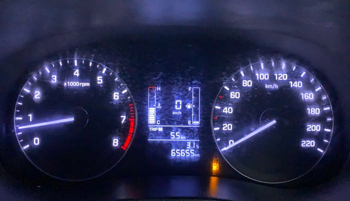 2015 Hyundai Creta SX PLUS 1.6 PETROL, Petrol, Manual, 65,655 km, Odometer Image