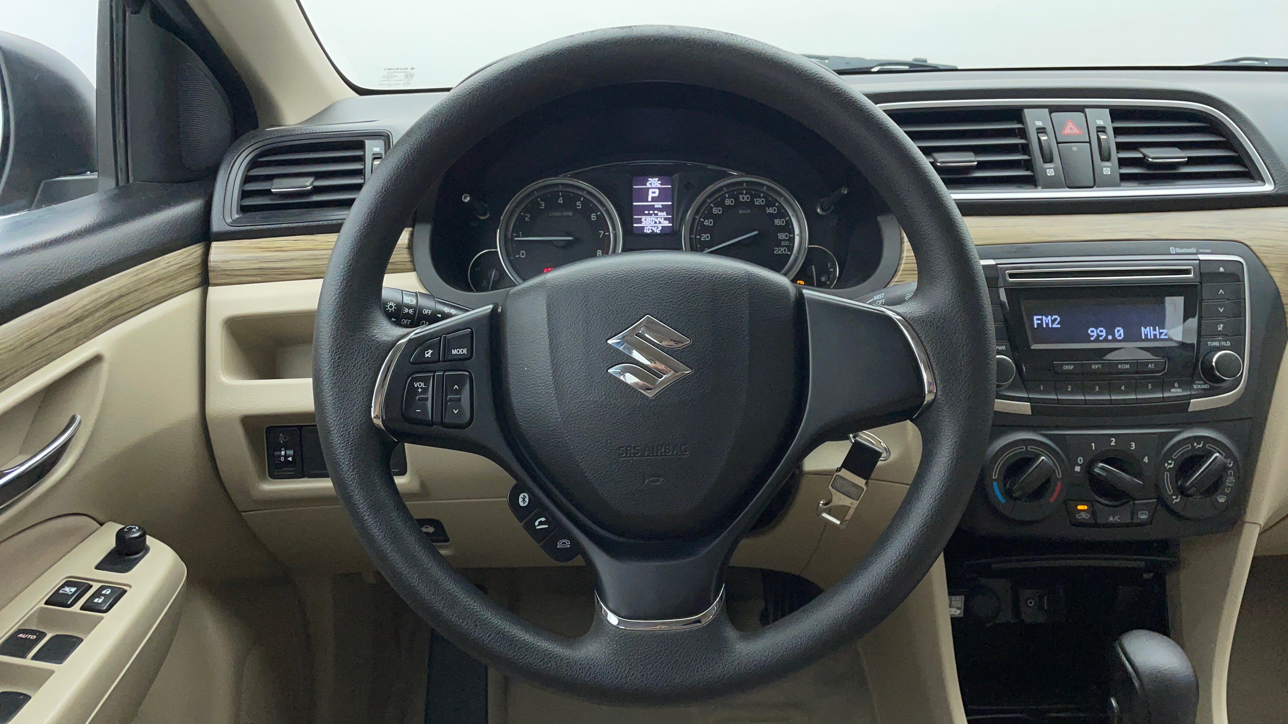 Suzuki Ciaz-Steering Wheel Close-up