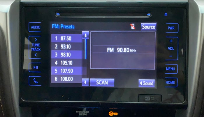 2019 Toyota Fortuner 2.8 4X2 MT, Diesel, Manual, 94,062 km, Infotainment System