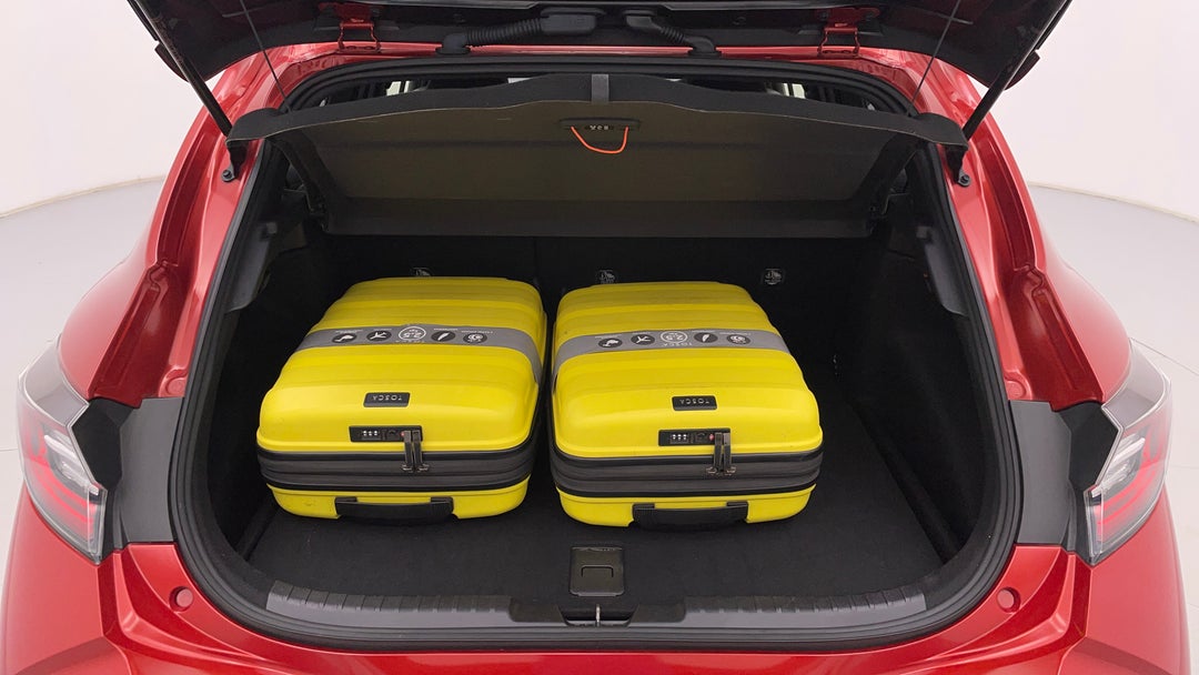 Boot Inside View with Luggage
