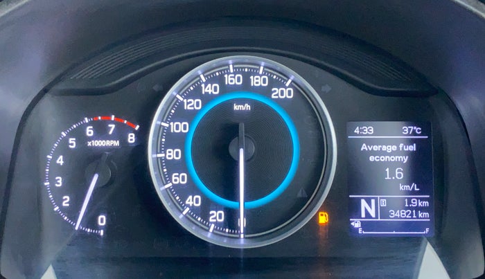 2018 Maruti IGNIS DELTA 1.2 K12 AMT, Petrol, Automatic, 35,028 km, Odometer Image