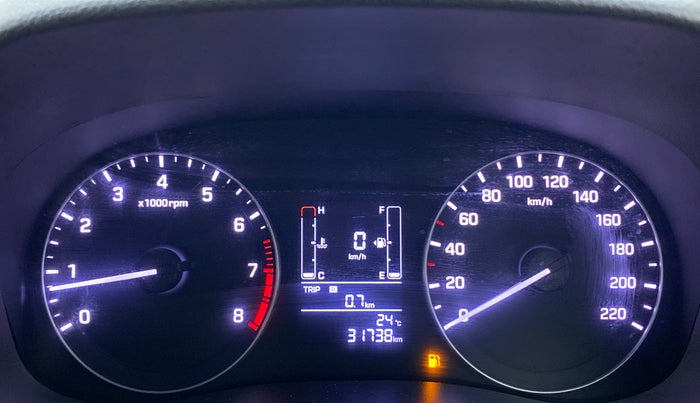 2018 Hyundai Creta SX PLUS 1.6 DUAL TONE VTVT, Petrol, Manual, 31,973 km, Odometer Image