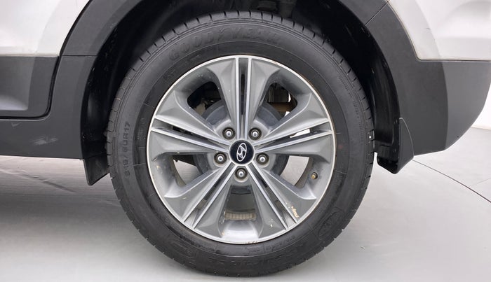 2018 Hyundai Creta SX PLUS 1.6 DUAL TONE VTVT, Petrol, Manual, 31,973 km, Left Rear Wheel