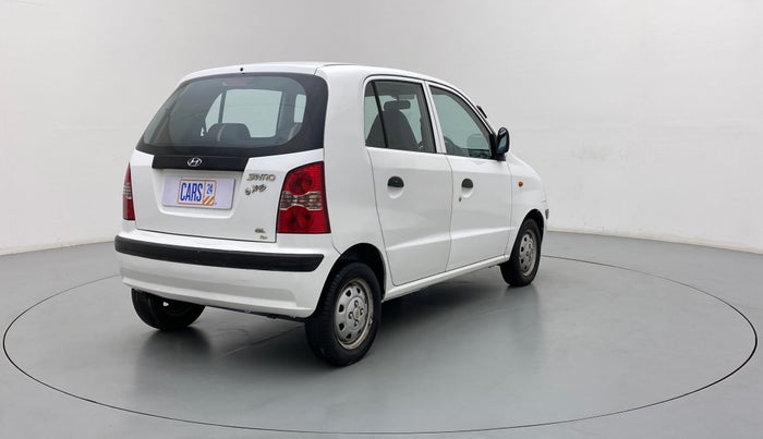 2011 Hyundai Santro Xing GL PLUS, Petrol, Manual, 83,624 km, Right Back Diagonal