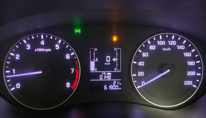 2015 Hyundai Elite i20 SPORTZ (O) 1.2, Petrol, Manual, 61,900 km, Odometer Image