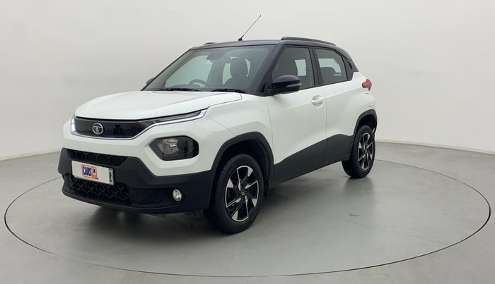 2021 Tata PUNCH CREATIVE  MT, Petrol, Manual, 24,517 km, Left Front Diagonal