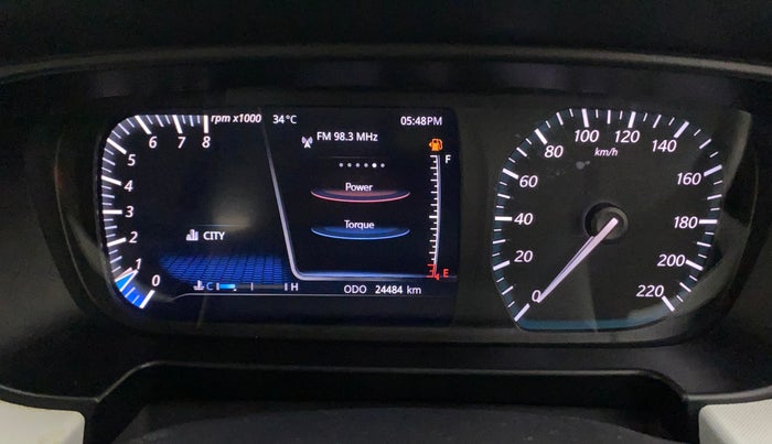 2021 Tata PUNCH CREATIVE  MT, Petrol, Manual, 24,517 km, Odometer Image