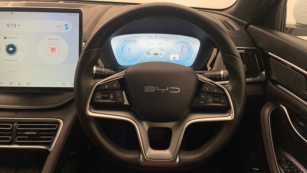 Steering Wheel Close-up