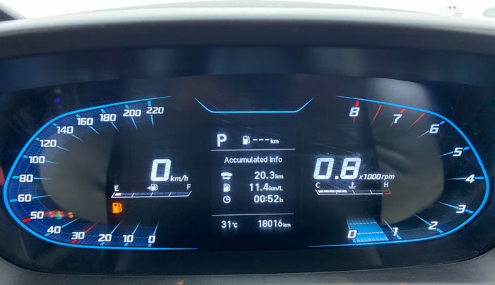 2021 Hyundai NEW I20 ASTA (O) 1.0 TURBO GDI DCT, Petrol, Automatic, 18,015 km, Odometer Image